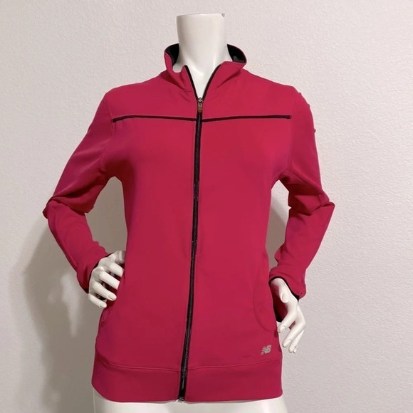 New Balance Jackets & Blazers - New Balance Pink Zip-Up Jacket
